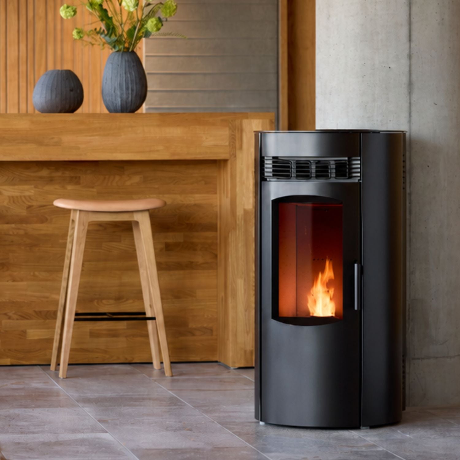 Miljøbillede af Aduro P6 pilleovn
