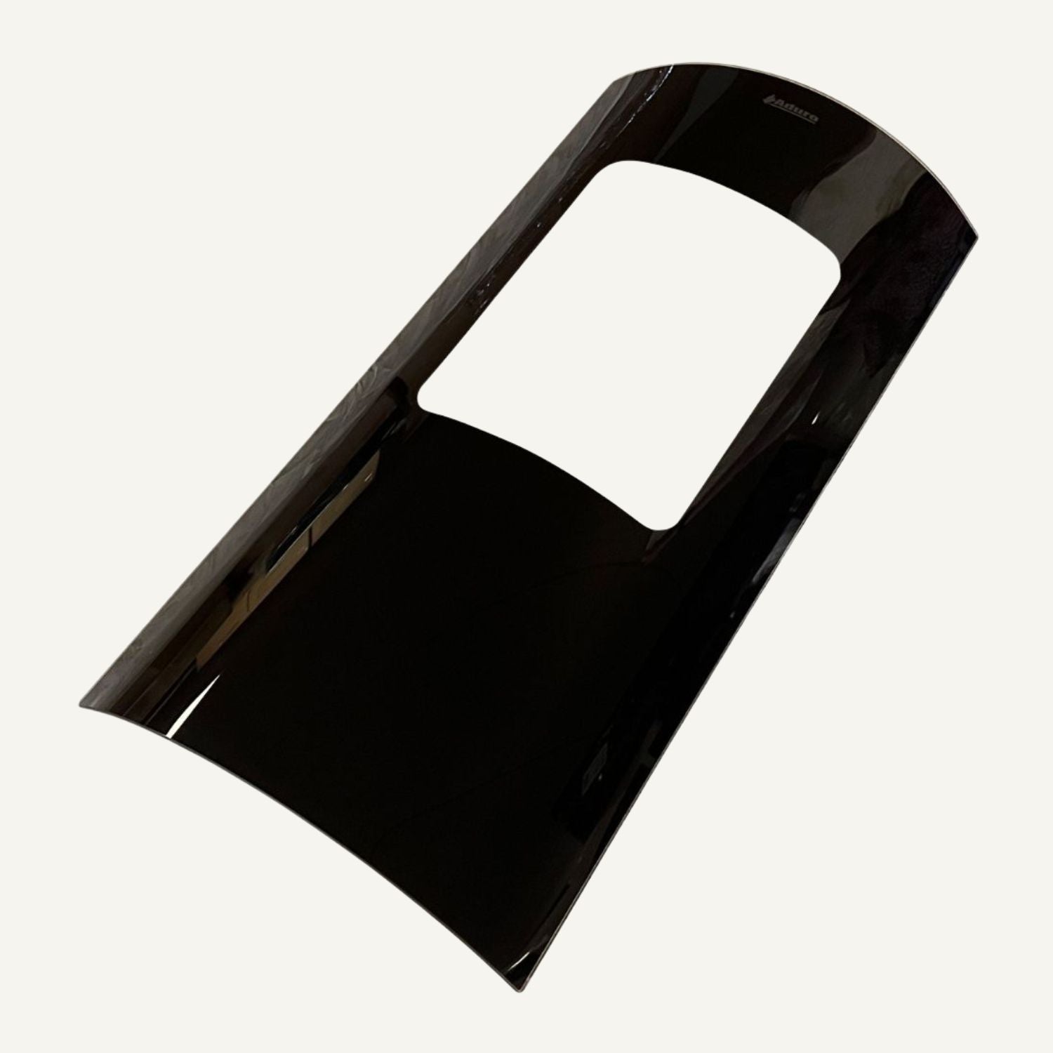 Glasfront dør