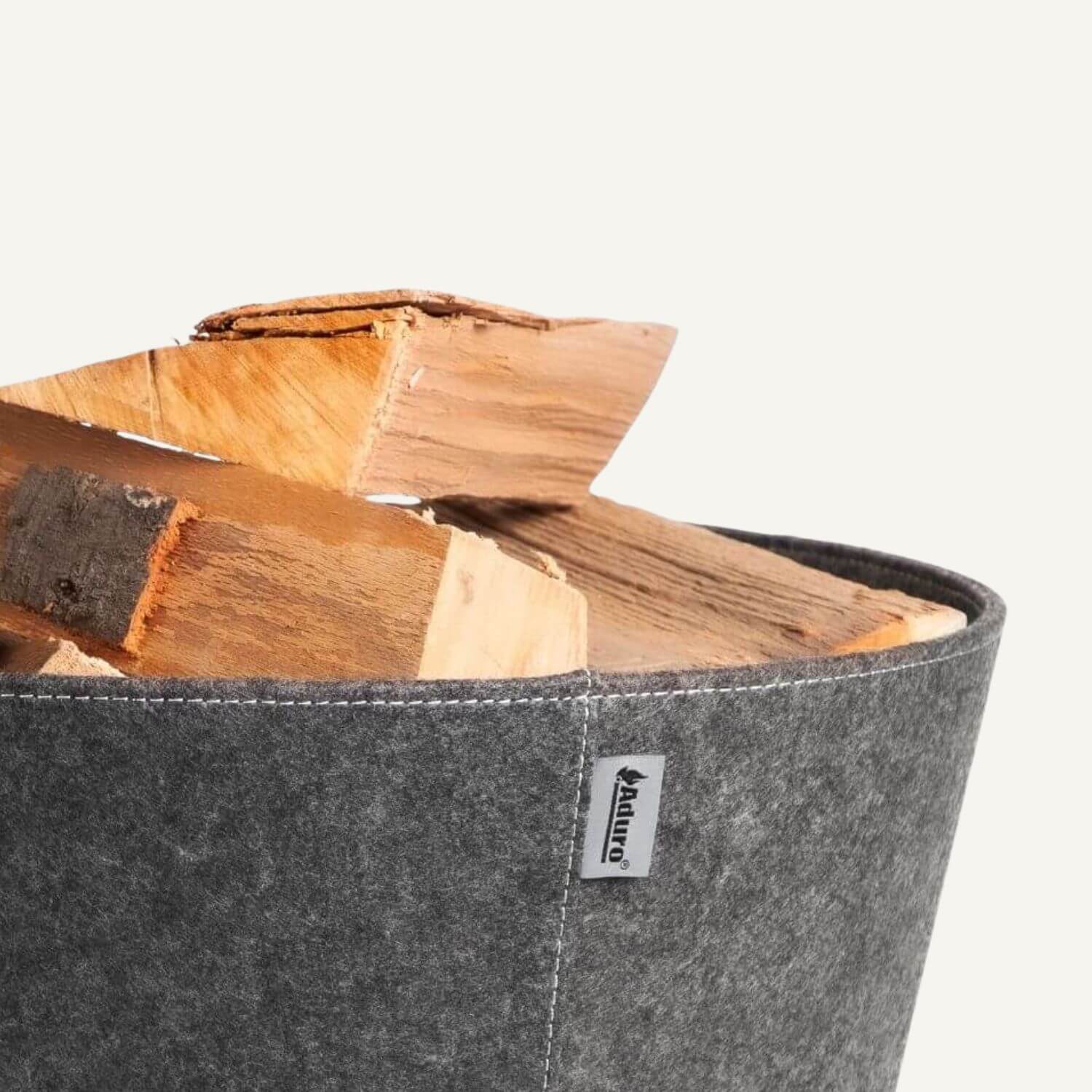 Proline Holzkorb Ø45, grau Filz