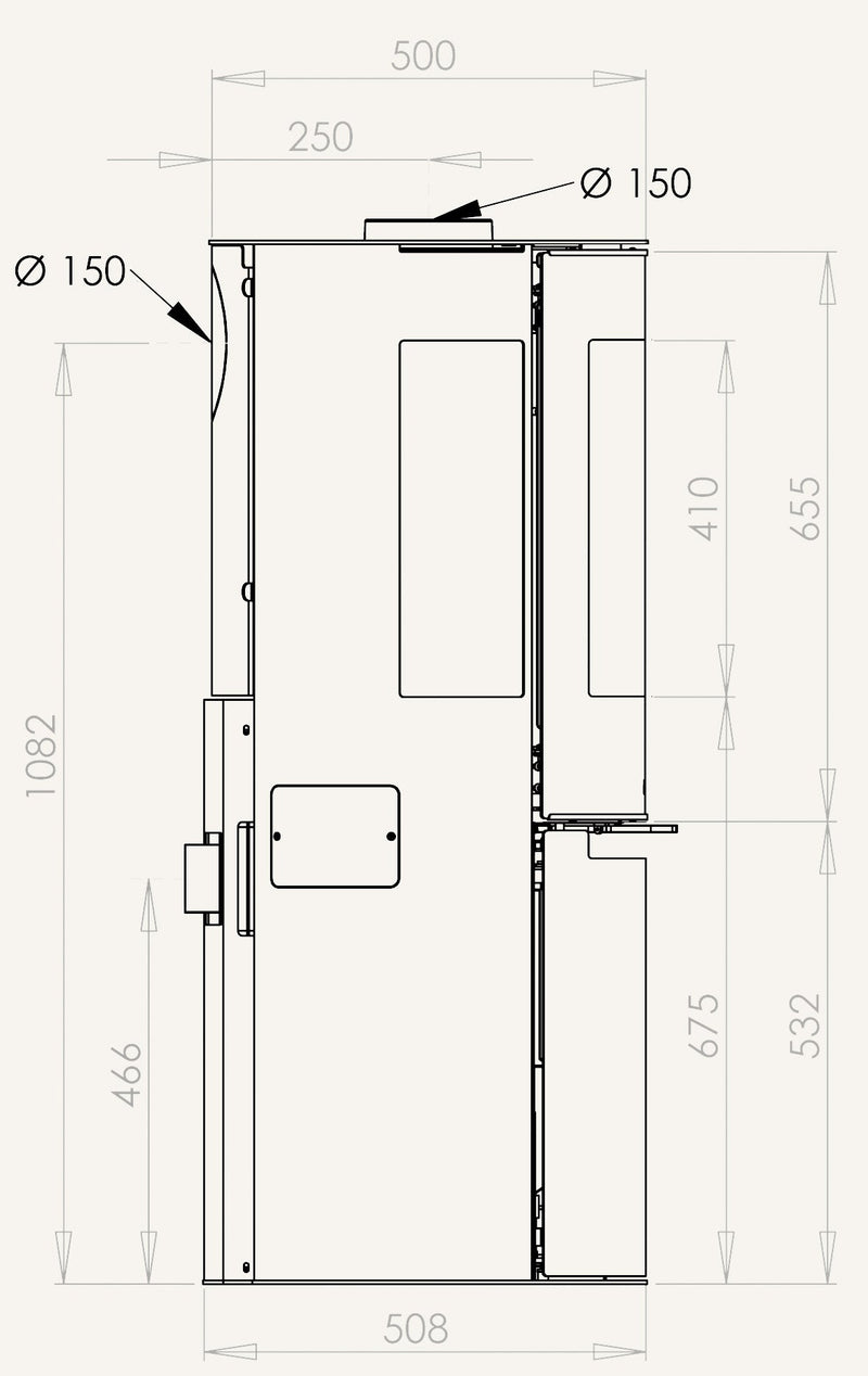 Måltegning Aduro H3 Lux