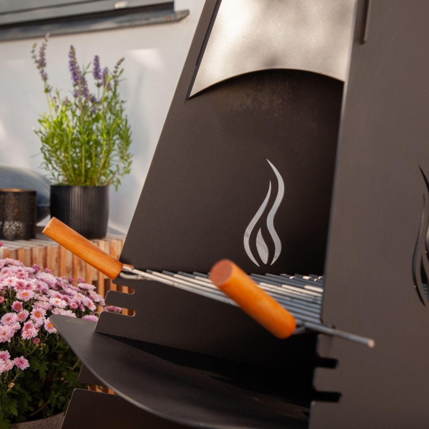 Grillrist til sort udepejs