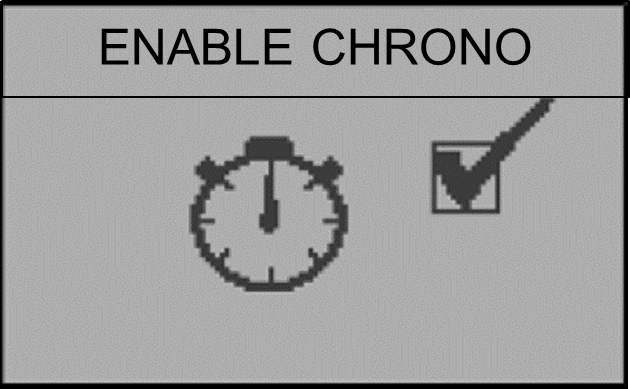 Enable chrono