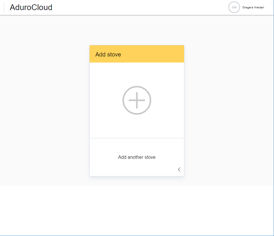 Tilføj hybridovn i Aduro Cloud
