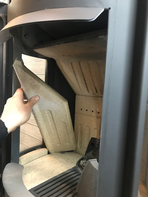 Venstre side af vermiculite