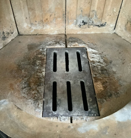 Isoleringssten der er smuldret