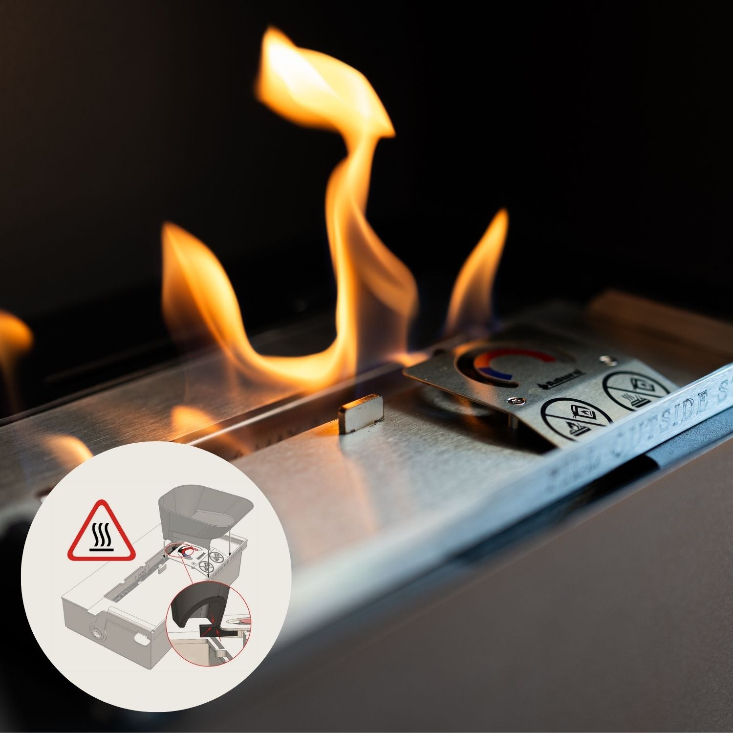 BioSafe brænde i biopejs