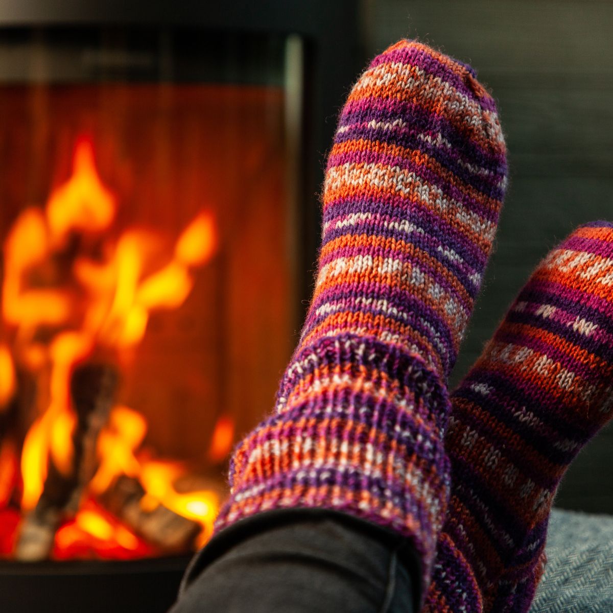 The wood burning stove prevents stress and decreases blood pressure